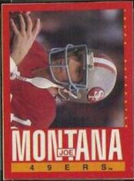 Joe Montana [Hand Cut] #M