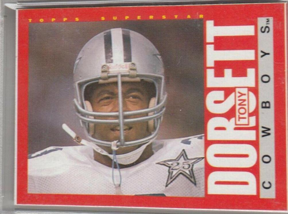 Tony Dorsett [Hand Cut] #E