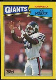 Joe Morris #I