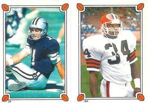 Danny White / Kevin Mack #34 / 184