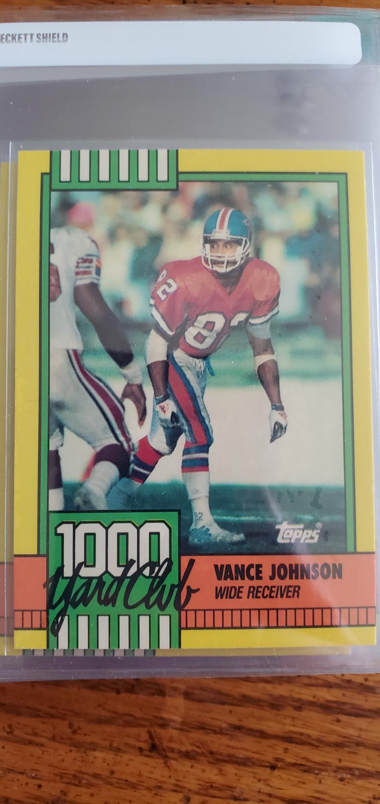Vance Johnson [Disclaimer Back] #21