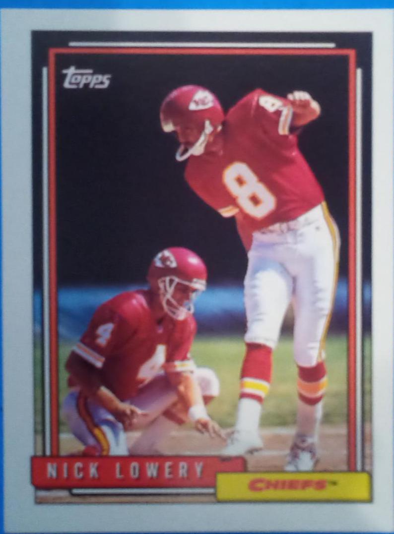 Nick Lowery #90