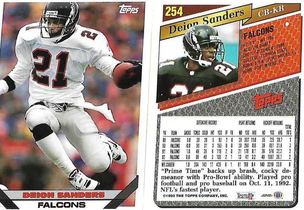 Deion Sanders #254