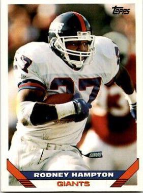 Rodney Hampton #25