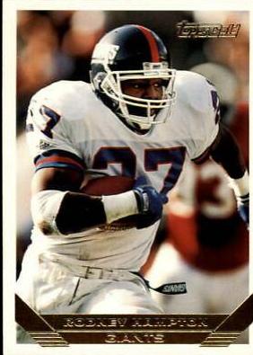Rodney Hampton [Gold] #25