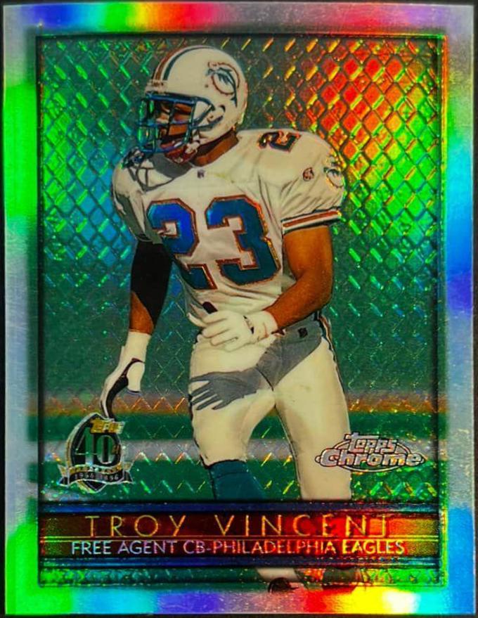 Troy Vincent [Refractor] #85