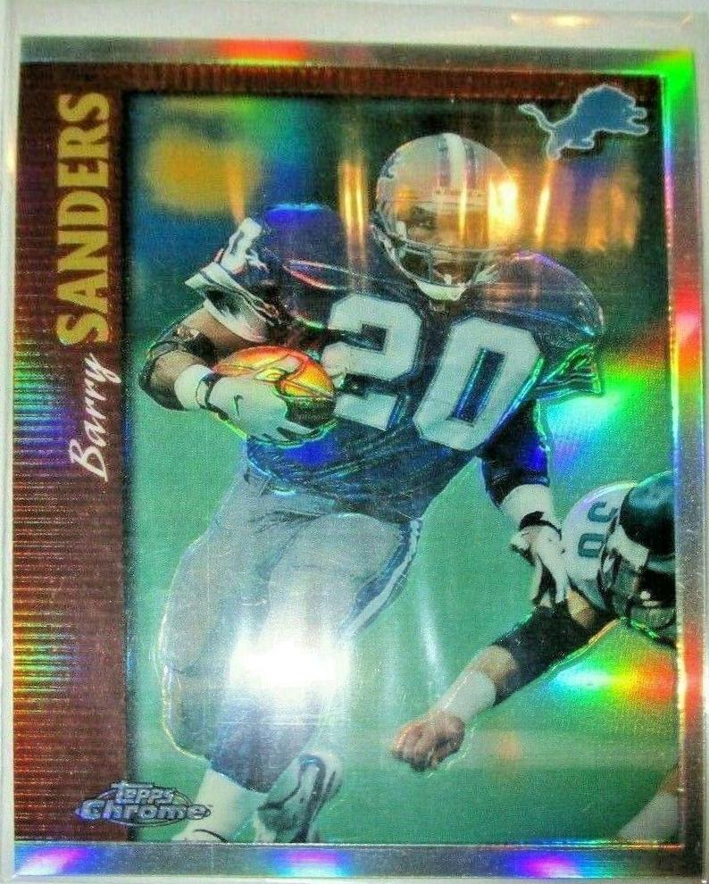 Barry Sanders [Refractor] #110