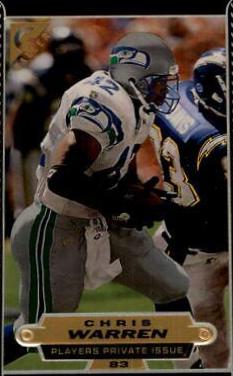 Chris Warren [Player's Private Issue] #83