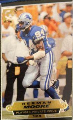 Herman Moore [Player's Private Issue] #124