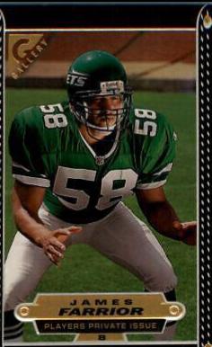 James Farrior [Player's Private Issue] #8