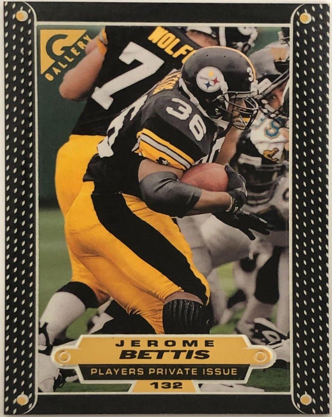 Jerome Bettis [Player's Private Issue] #132