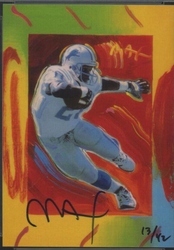 Barry Sanders [Autograph] #PM5