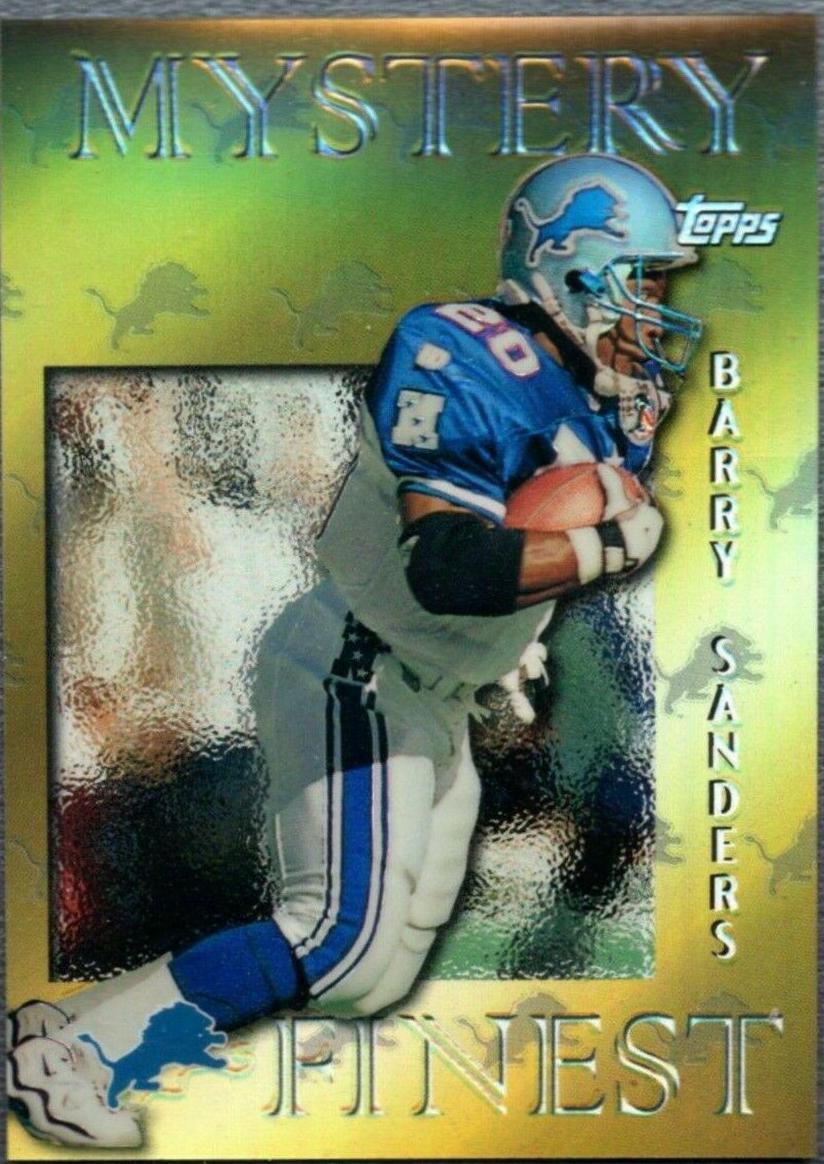 Barry Sanders [Gold Refractor] #M1