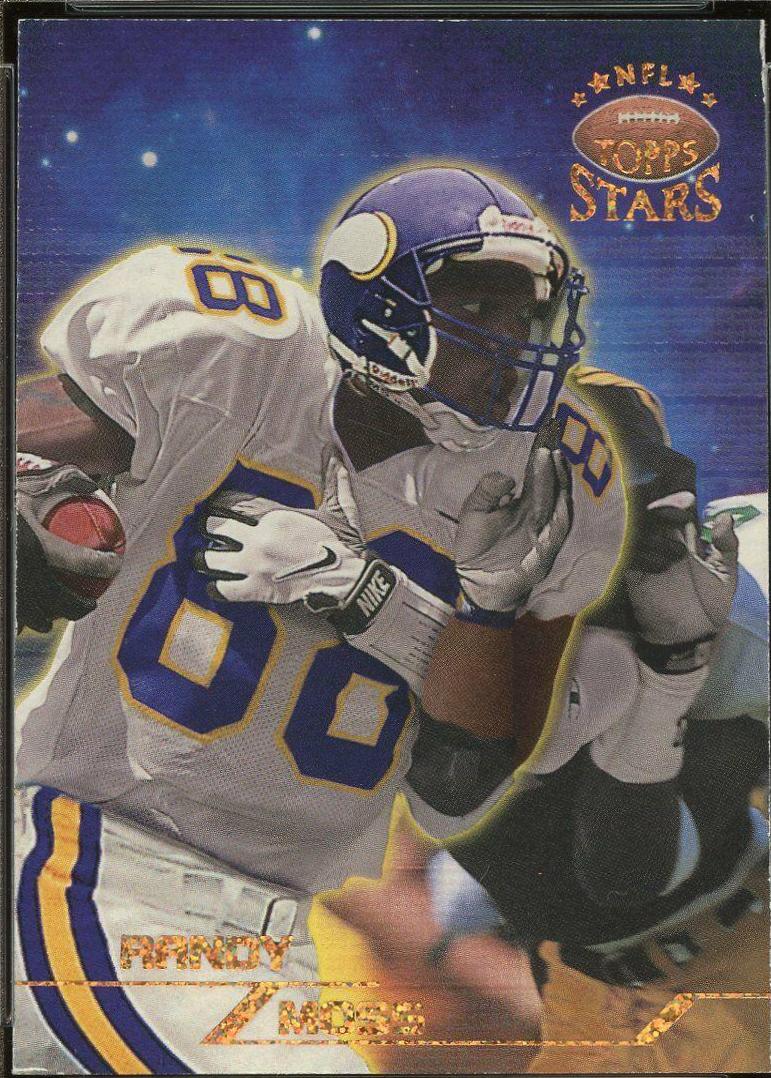 Randy Moss [Gold Rainbow] #66