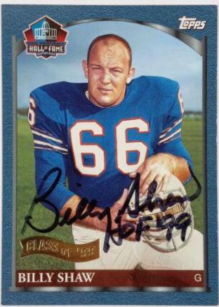 Billy Shaw #HOF2
