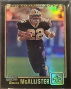 Deuce McAllister [Black Refractor] #258