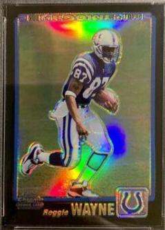 Reggie Wayne [Black Refractor] #250