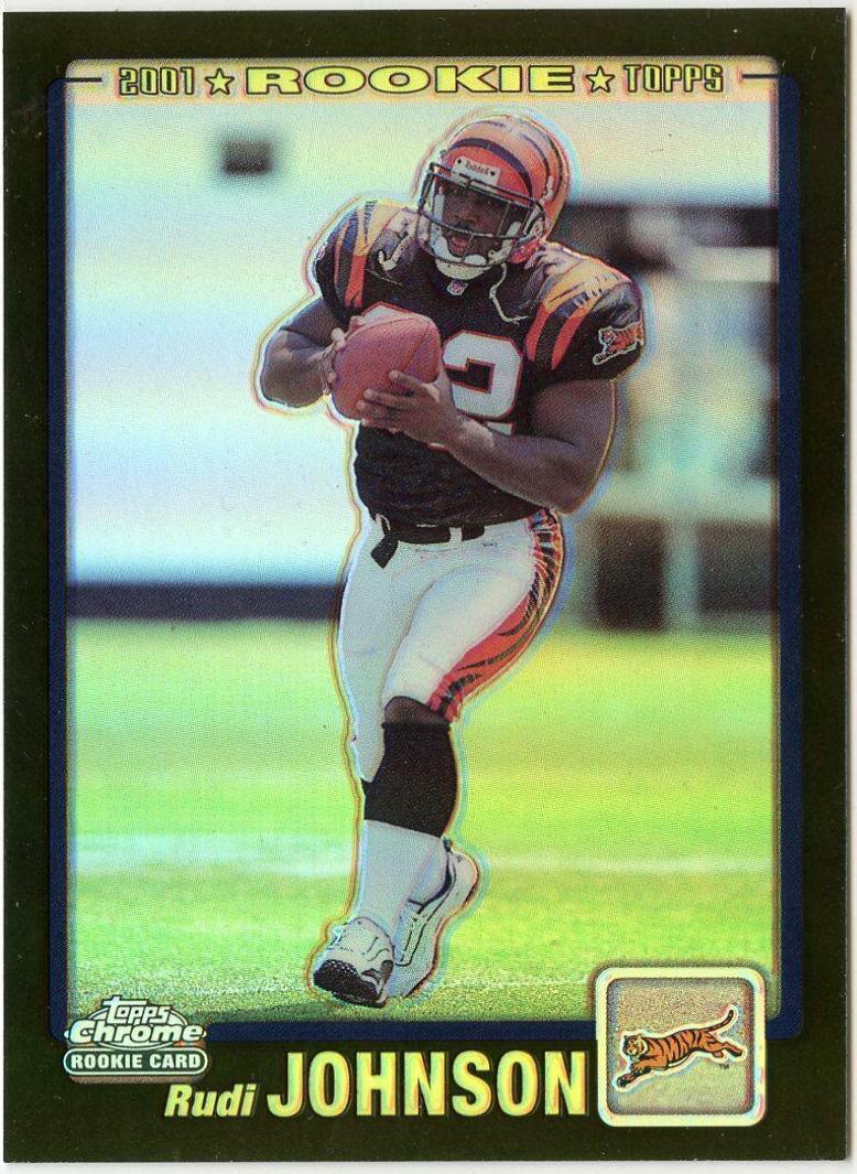 Rudi Johnson [Black Refractor] #255