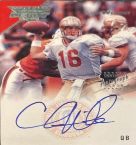 Chris Weinke [Certified Autograph] #102