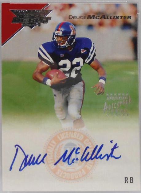 Deuce McAllister [Certified Autograph] #109