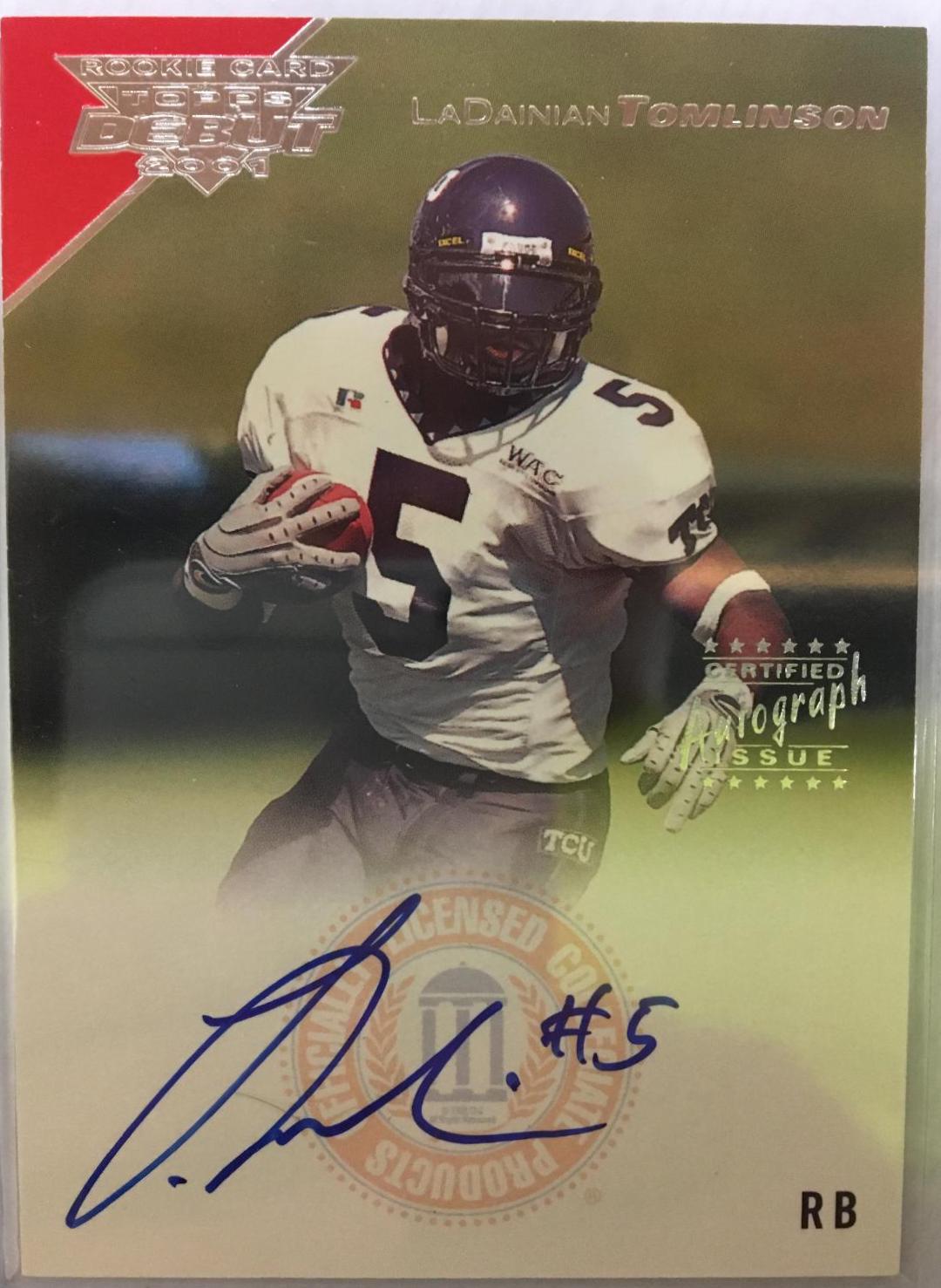 LaDainian Tomlinson [Certified Autograph] #103