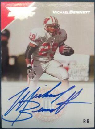Michael Bennett [Certified Autograph] #104