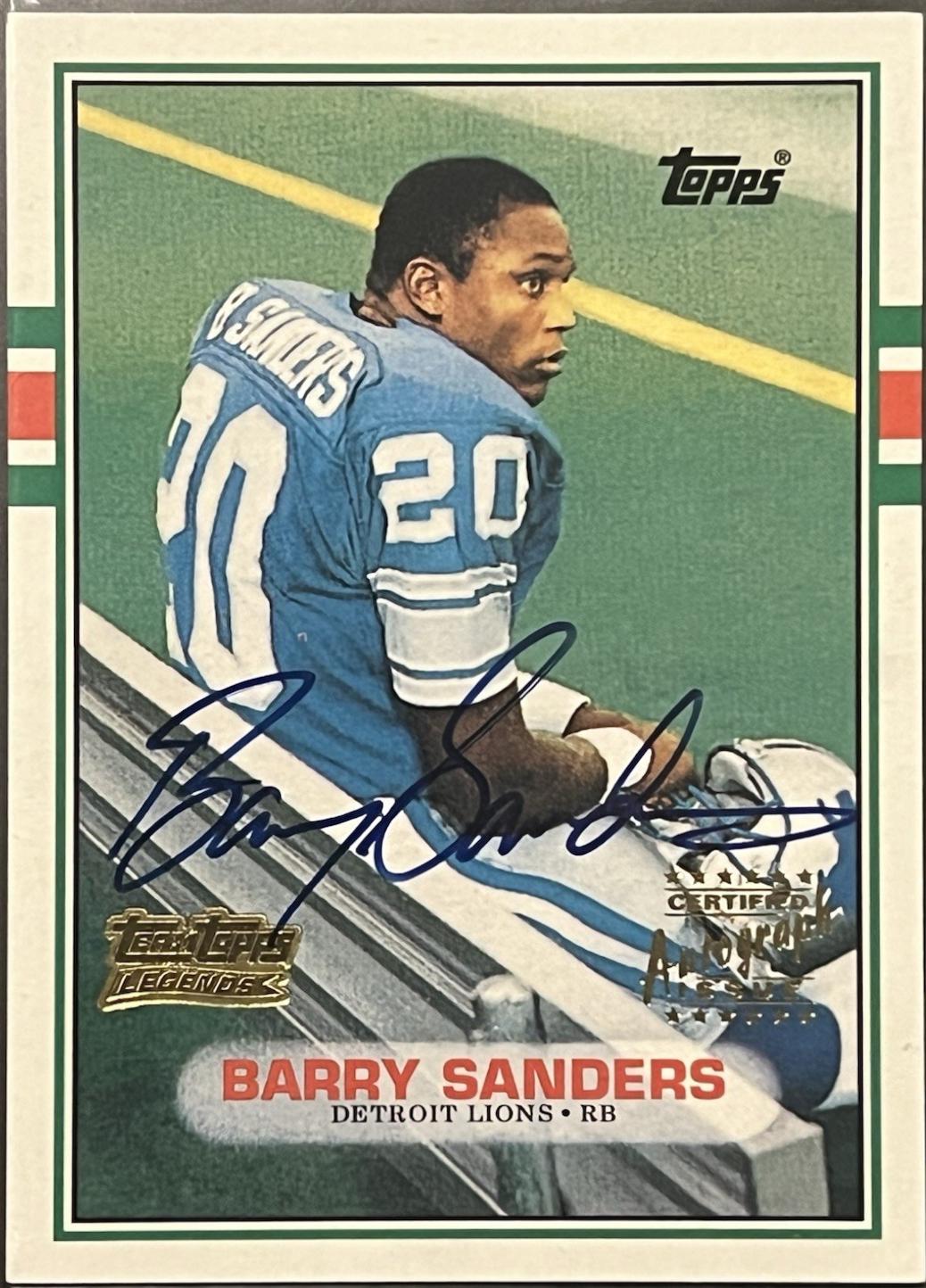 Barry Sanders #TTR22