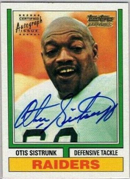 Otis Sistrunk #TTR9