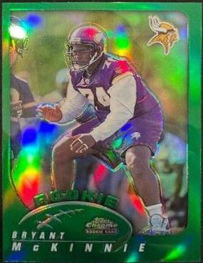 Bryant McKinnie [Black Refractor] #207