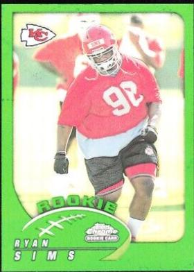 Ryan Sims [Black Refractor] #184