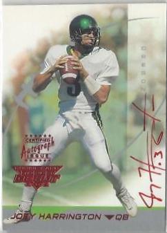 Joey Harrington [Autograph Red] #151