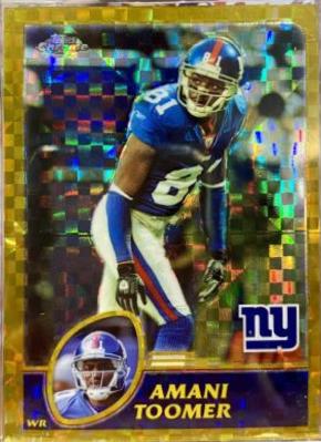 Amani Toomer [Gold Xfractor] #125