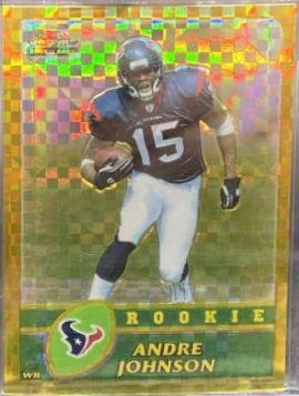 Andre Johnson [Gold Xfractor] #235