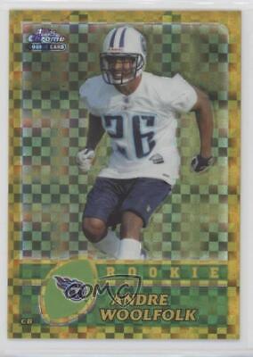 Andre Woolfolk [Gold Xfractor] #221