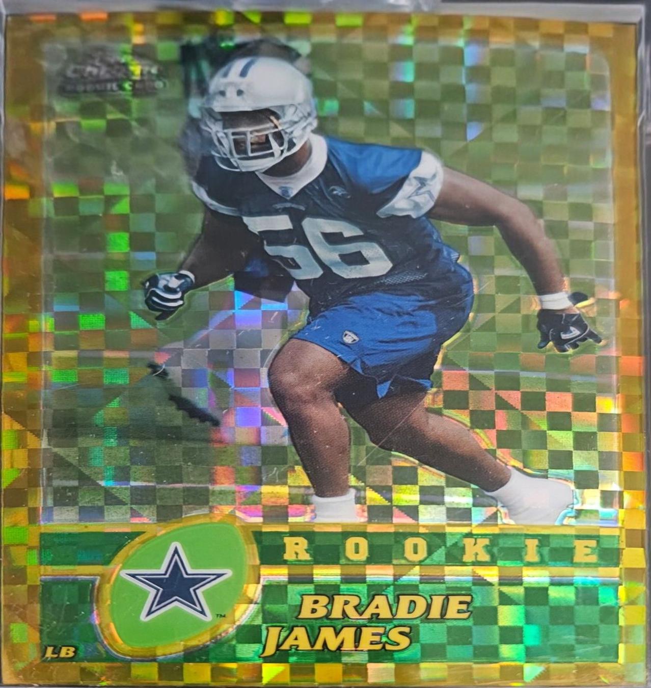 Bradie James [Gold Xfractor] #268