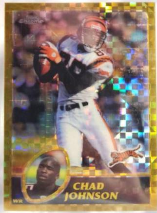 Chad Johnson [Gold Xfractor] #91