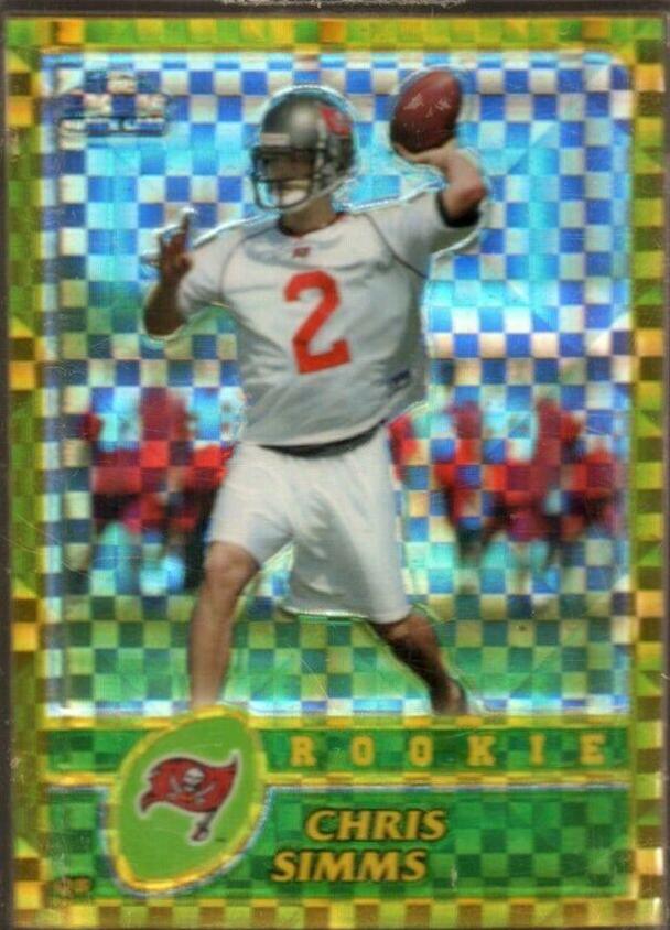 Chris Simms [Gold Xfractor] #180