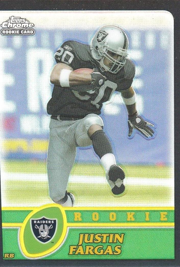 Justin Fargas [Black Refractor] #187