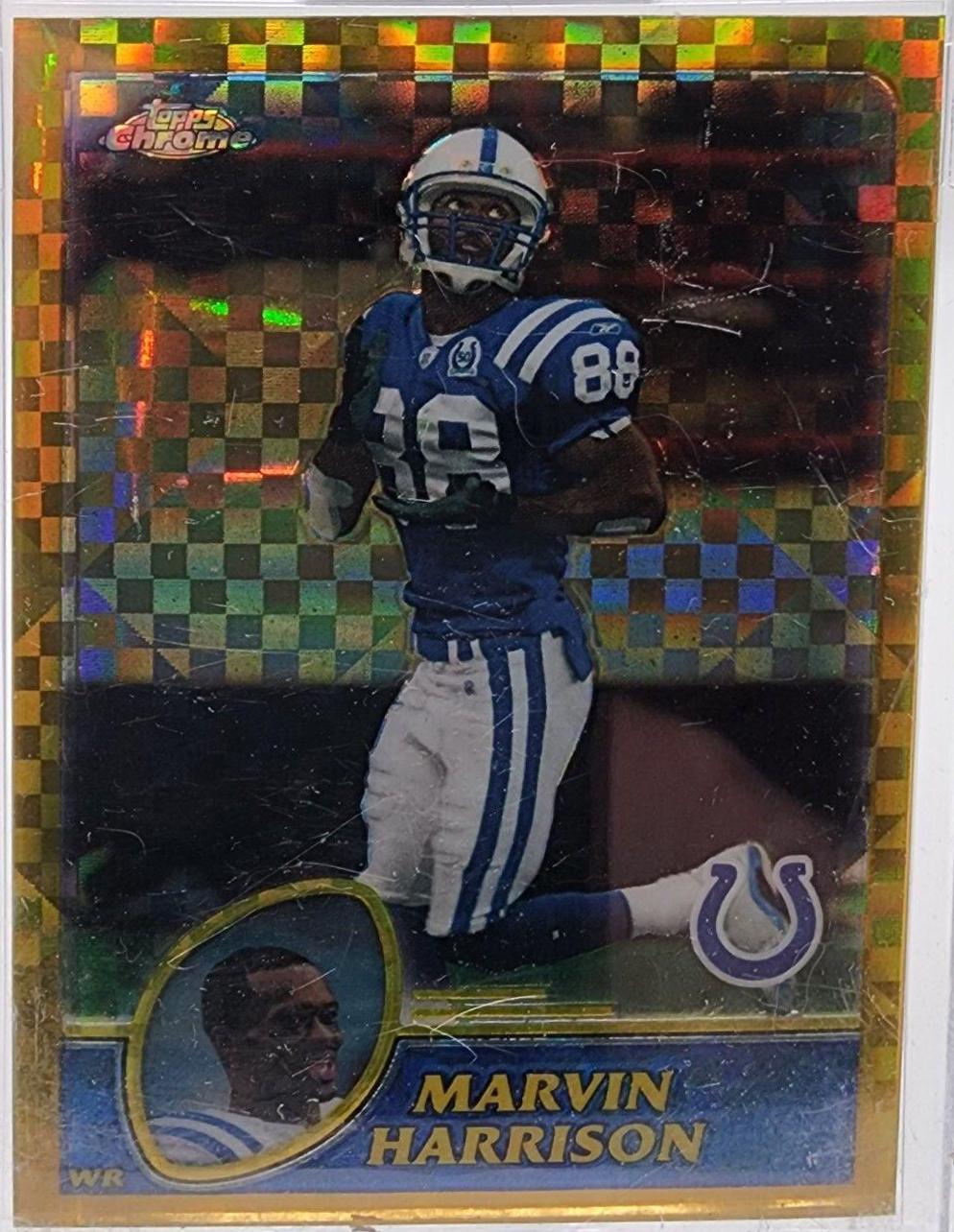 Marvin Harrison [Gold Xfractor] #160