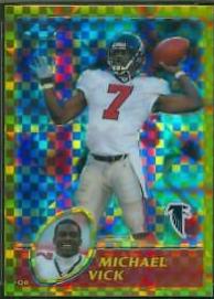Michael Vick [Gold Xfractor] #1