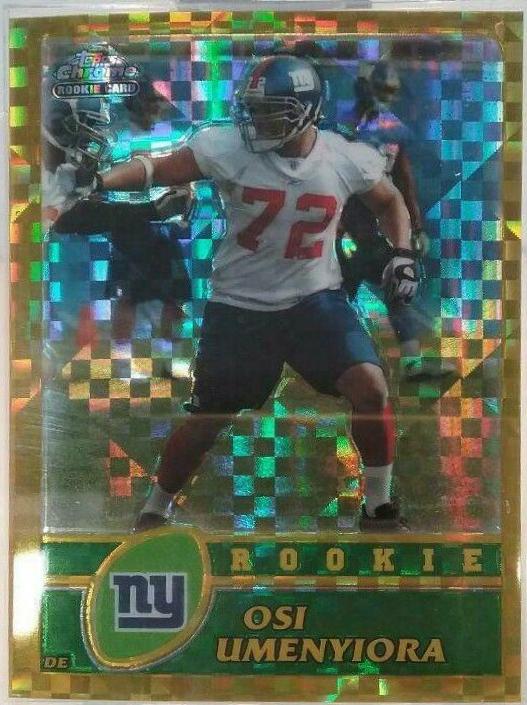Osi Umenyiora [Gold Xfractor] #204