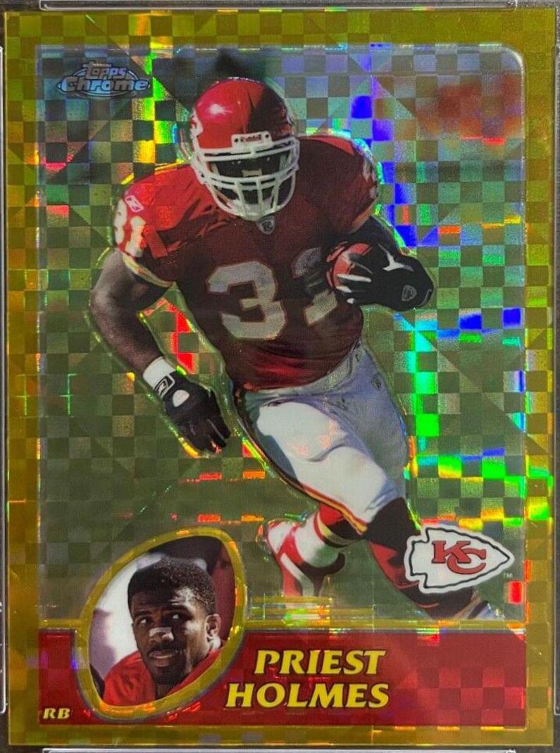 Priest Holmes [Gold Xfractor] #26