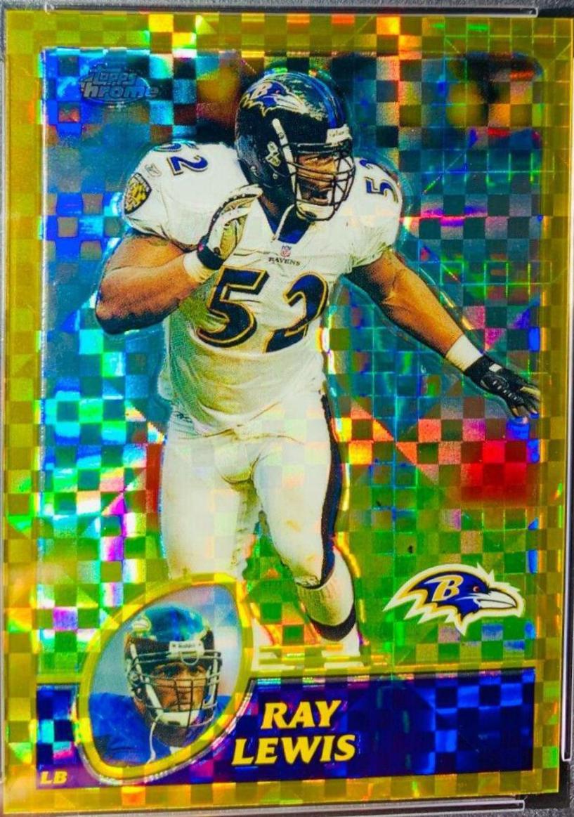 Ray Lewis [Gold Xfractor] #128