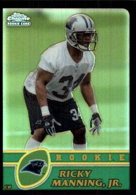 Ricky Manning [Black Refractor] #248