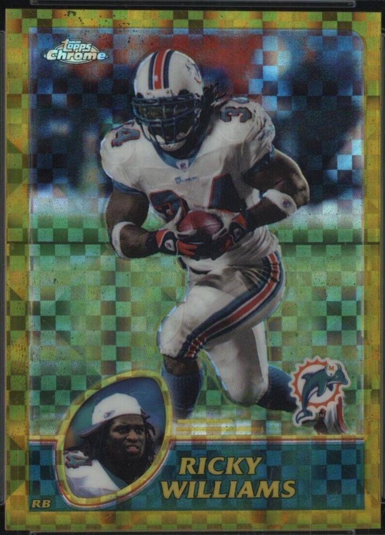 Ricky Williams [Gold Xfractor] #86