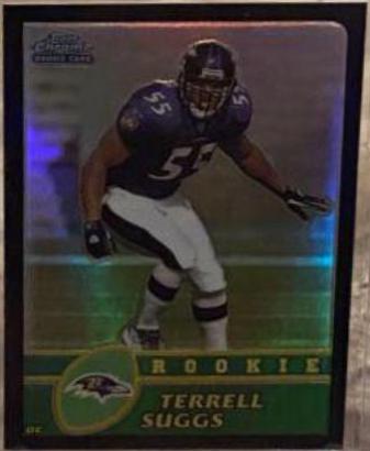 Terrell Suggs [Black Refractor] #169