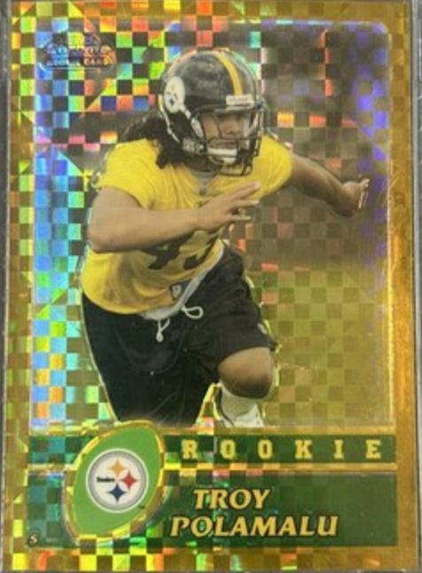 Troy Polamalu [Gold Xfractor] #274