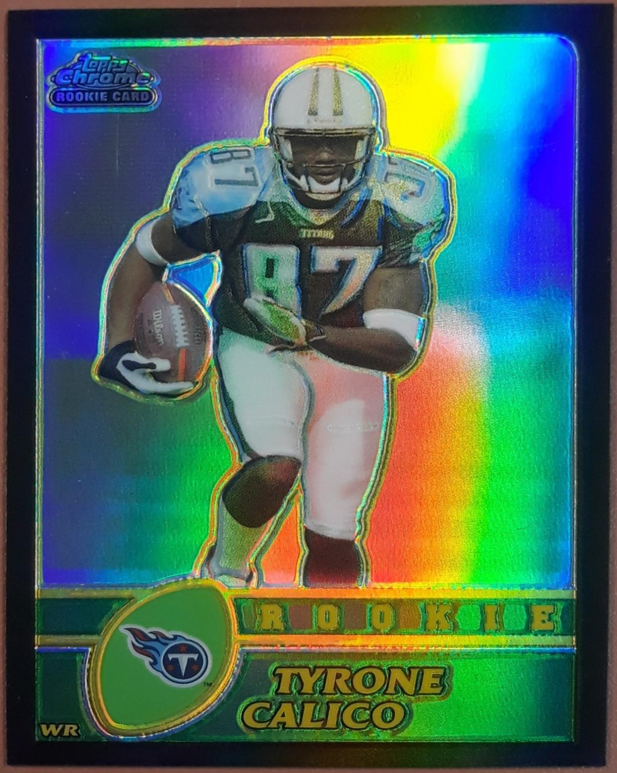 Tyrone Calico [Black Refractor] #222