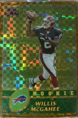 Willis McGahee [Gold Xfractor] #215