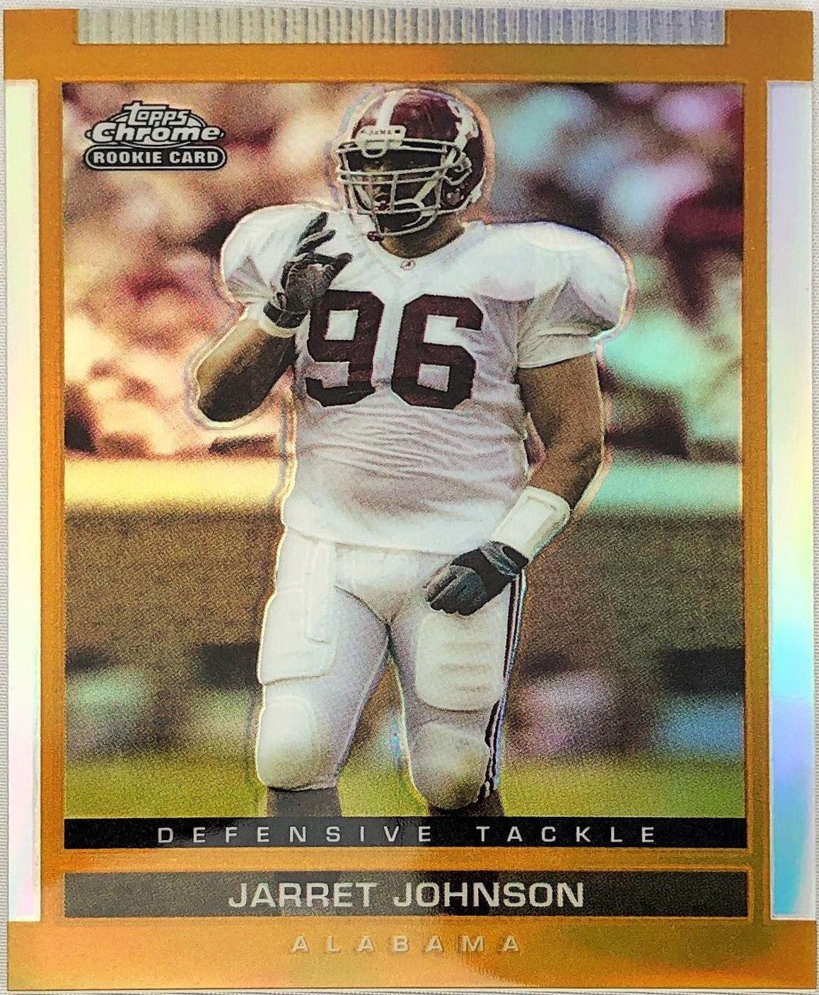Jarret Johnson [Chrome Gold Refractor] #165